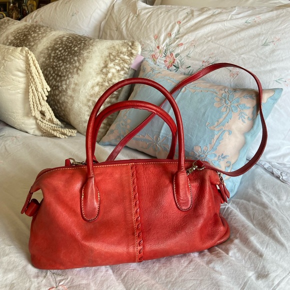 Valerei Stevens Red Leather Pocket Book - Picture 4 of 15